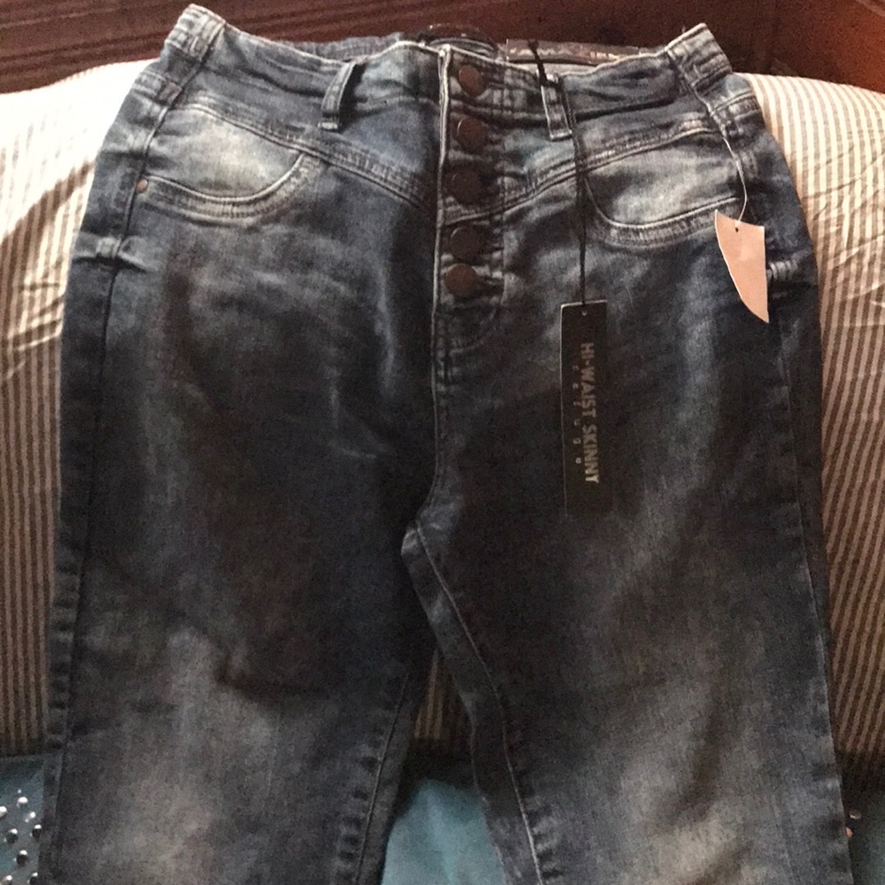 NWT jeans blue size 2 Charlotte Russe